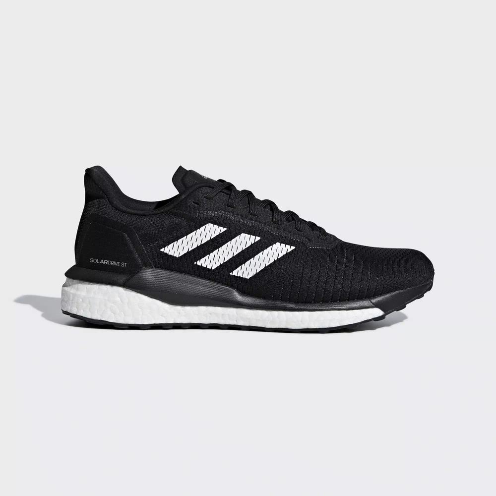 Adidas Solar Drive ST Tenis Para Correr Negros Para Hombre (MX-40328)